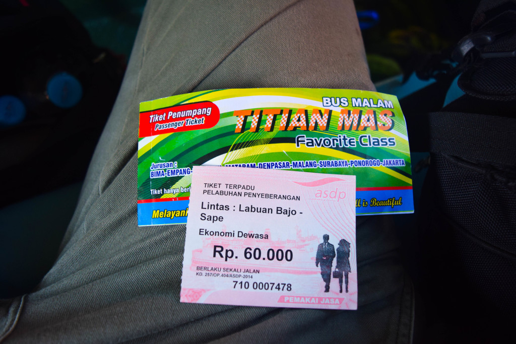 The ticket booklet you get for the journey. DO NOT LOSE.