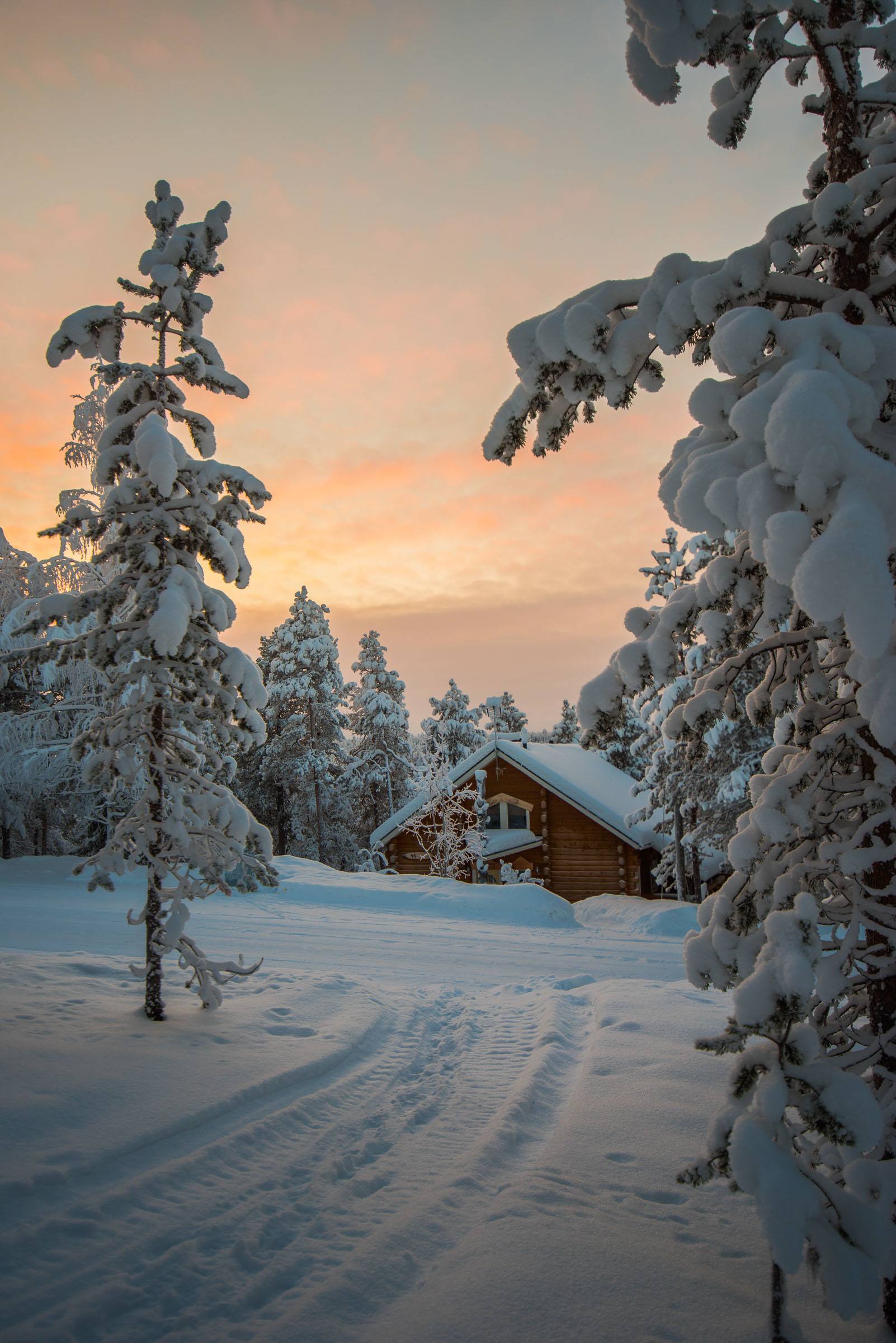 Cross Country Skiing Lapland Finland Cross Country Skiing Lapland Finland