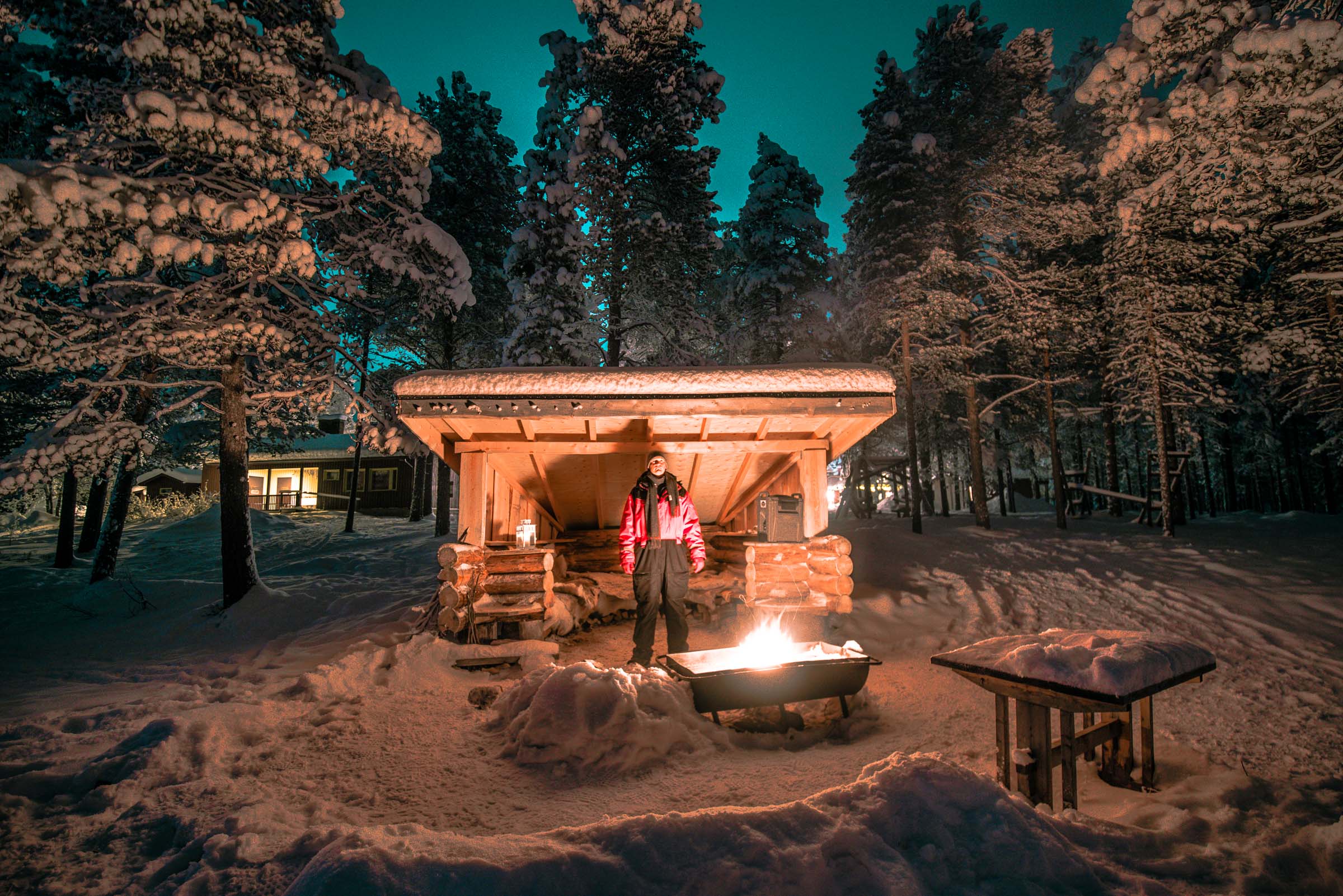 Torassieppi Finland 4446 Aurora Campfire