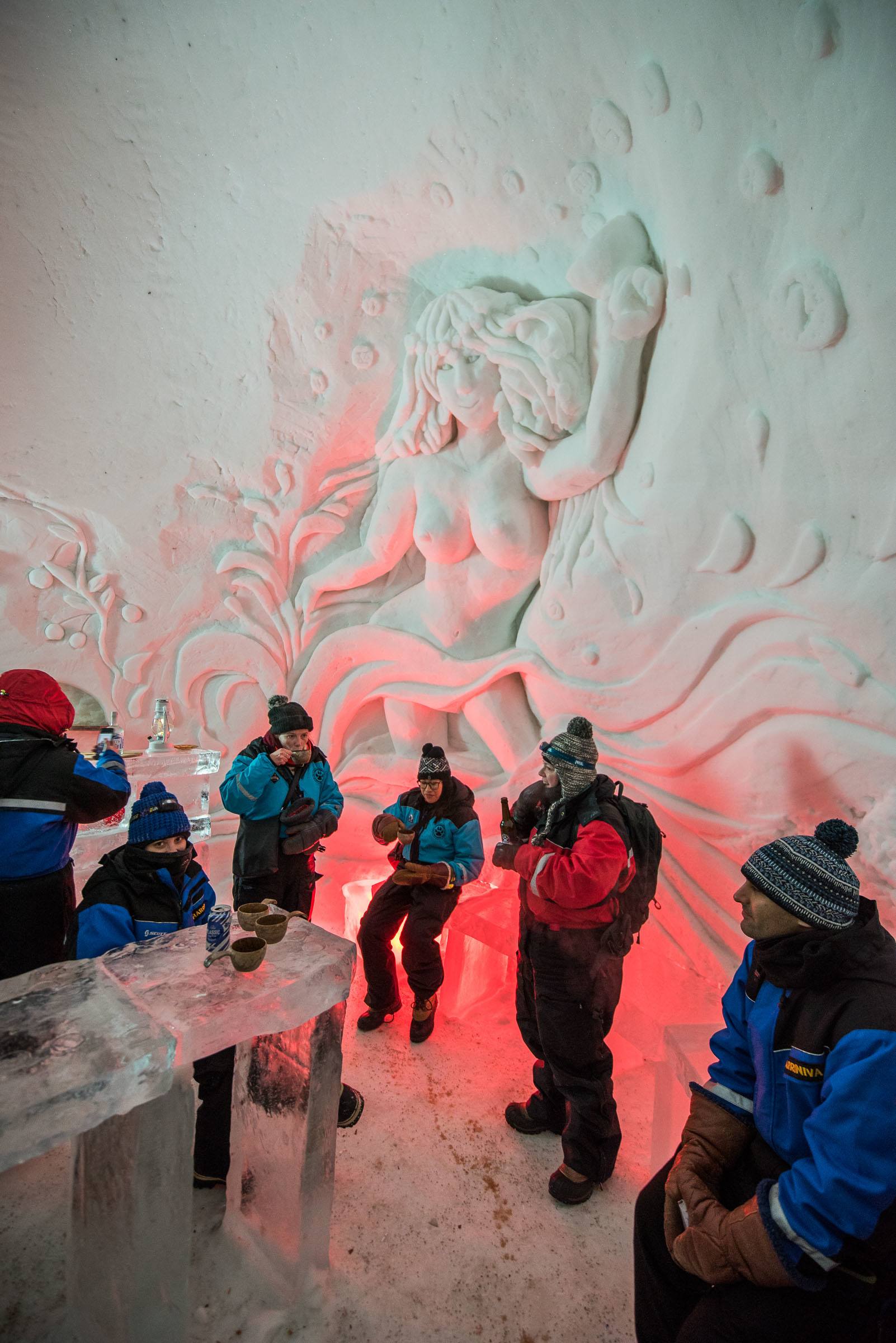 Torassieppi, Ice Hotel Bar Finland 4986