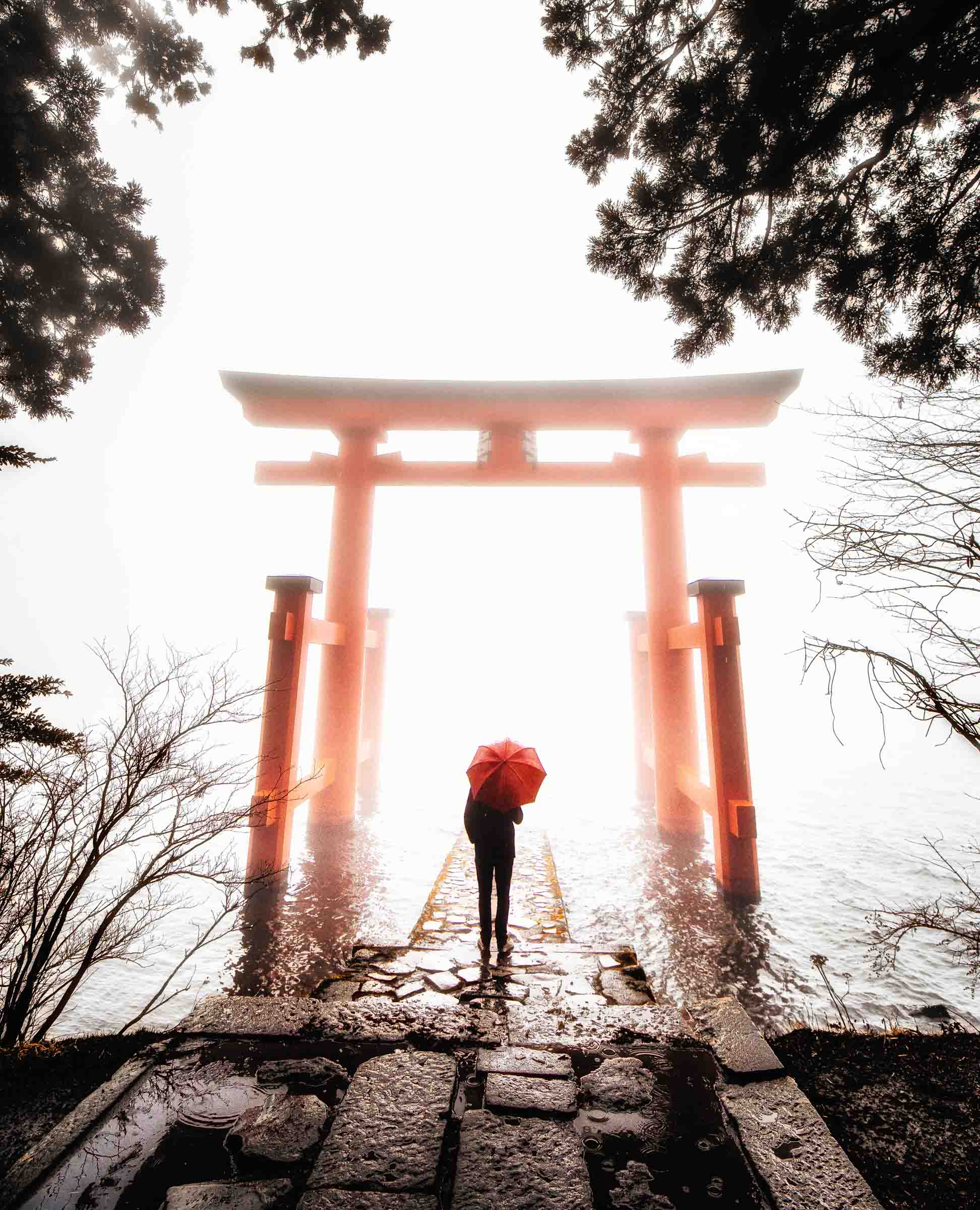 Torii Gate - Hakone Shrine