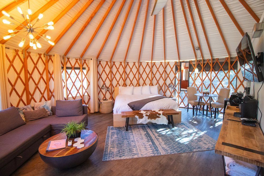 Yurt Glamping in Utah