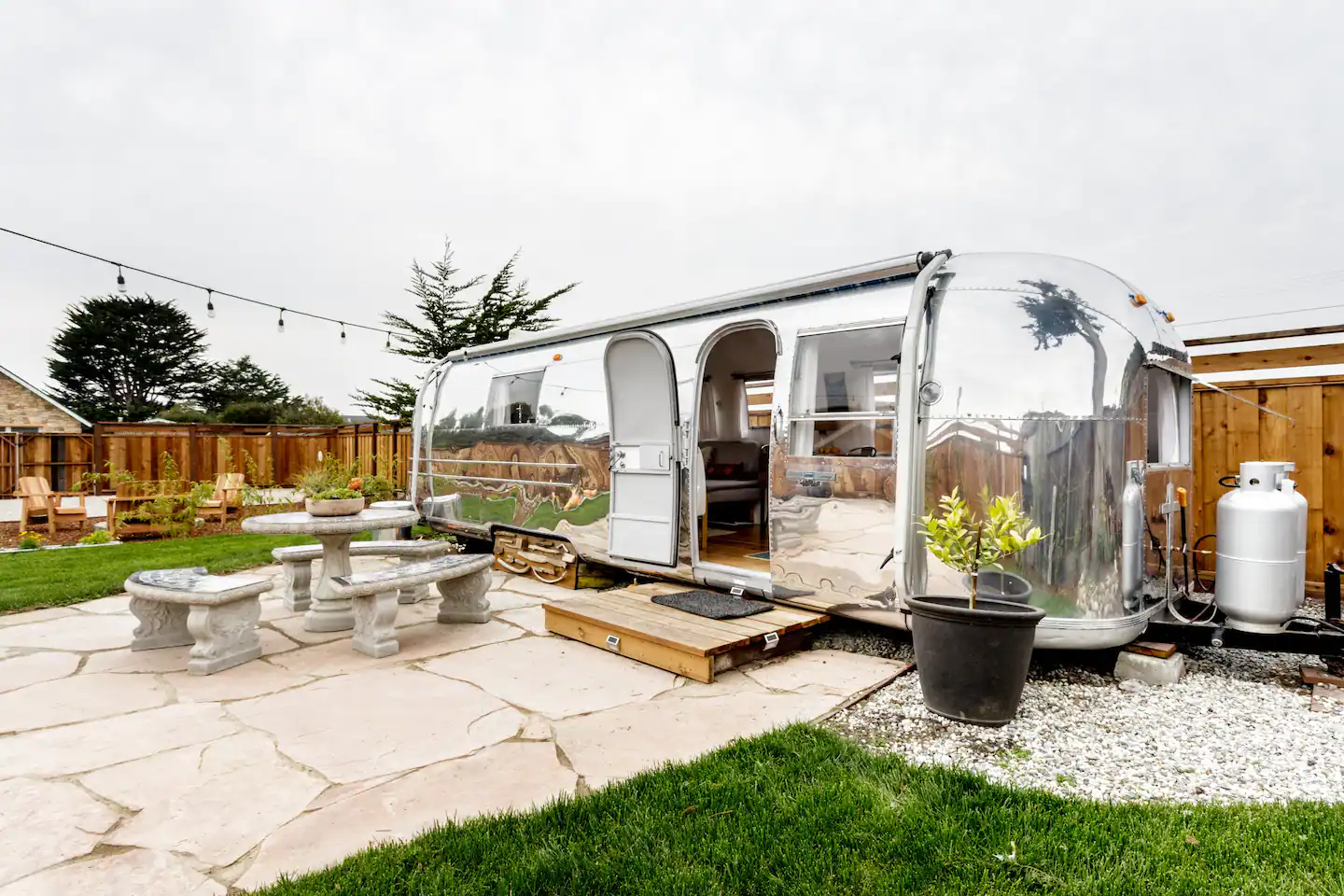 Private Glamping Retreat in a 1967 Airstream on the Coast