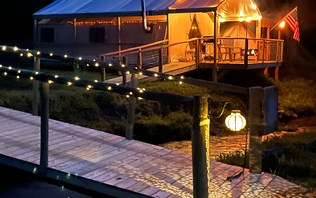 Call of the Wild King Suite - Glamping in North Carolina