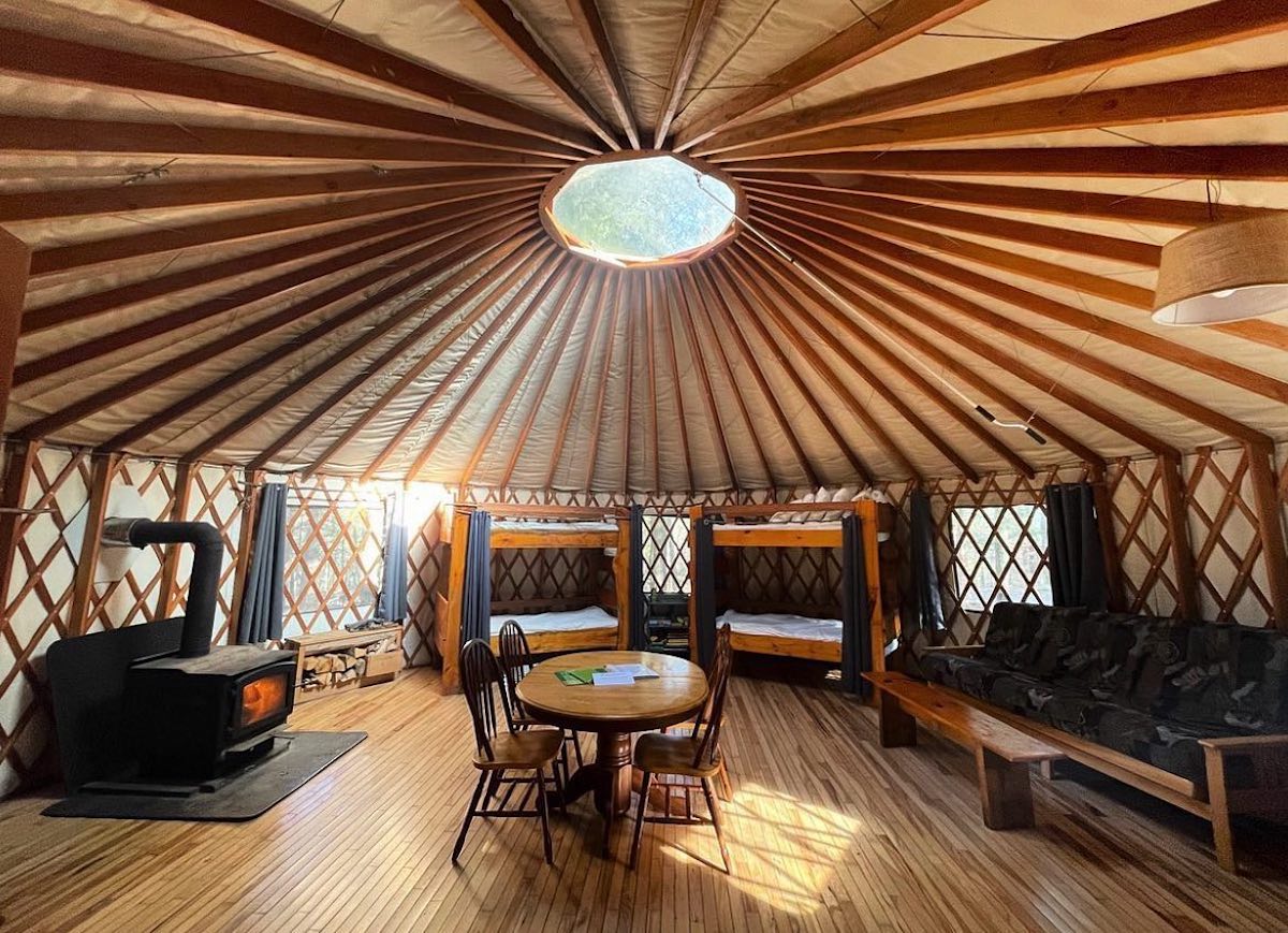 Maine Forest Yurts