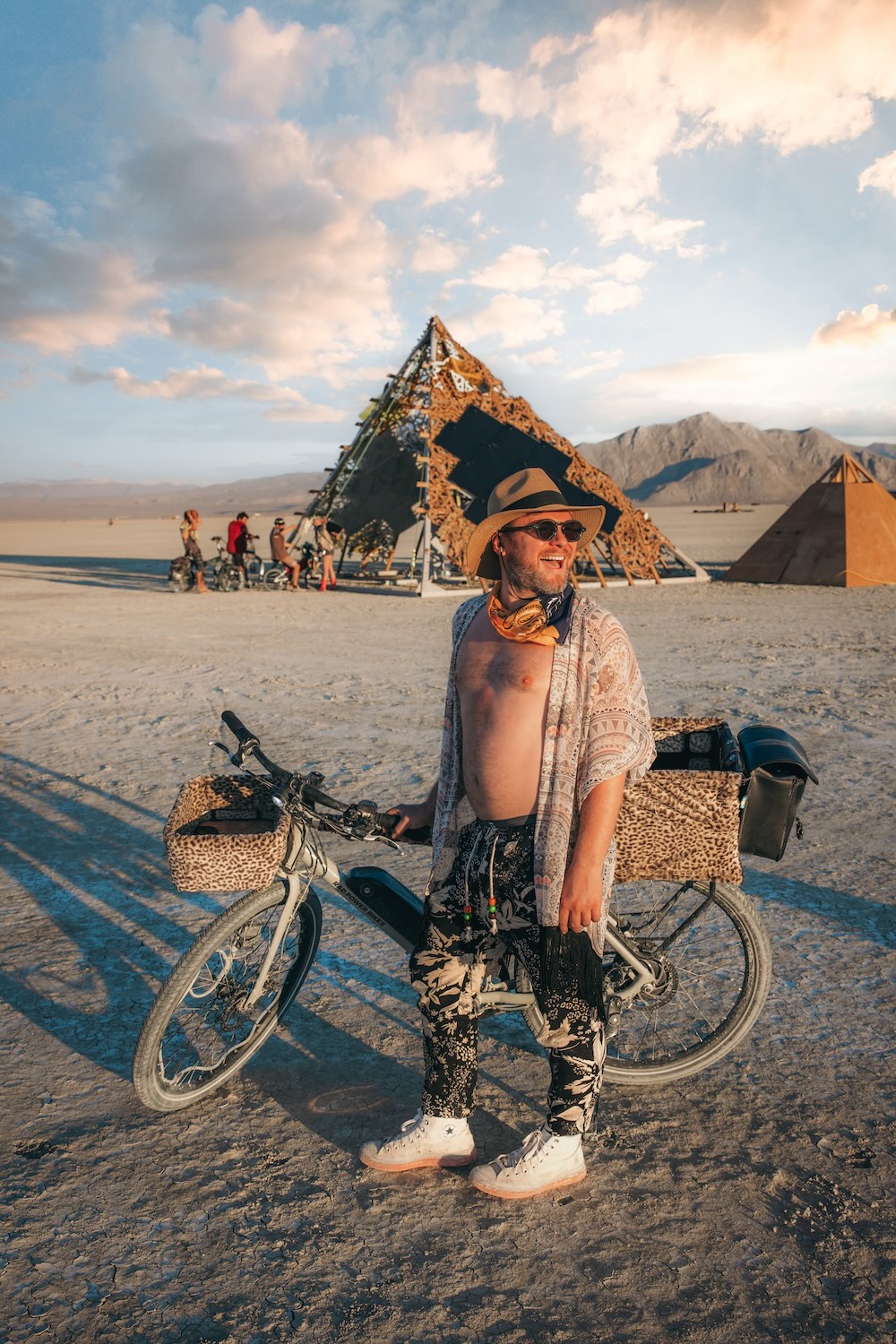 Burning Man Outfit with Harem Yoga Pants